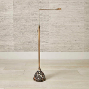 Wanderful - Floor Lamp - Gold / Dark Brown