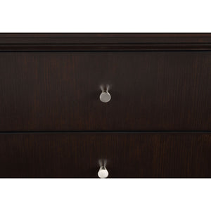 Navarro - 6 Drawer Dresser With Mirror - Brown