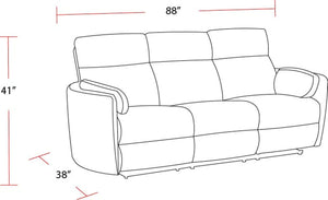 Radius - Power Reclining Sofa