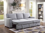 Ines - Sectional, Gray
