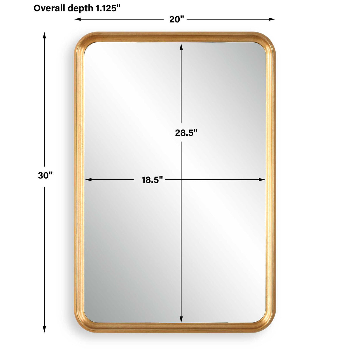 Mirror - Champagne Gold