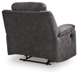 Brysonview - Zero Wall Recliner - Charcoal - R&R Furniture Gallery (Fountain Valley, CA)
