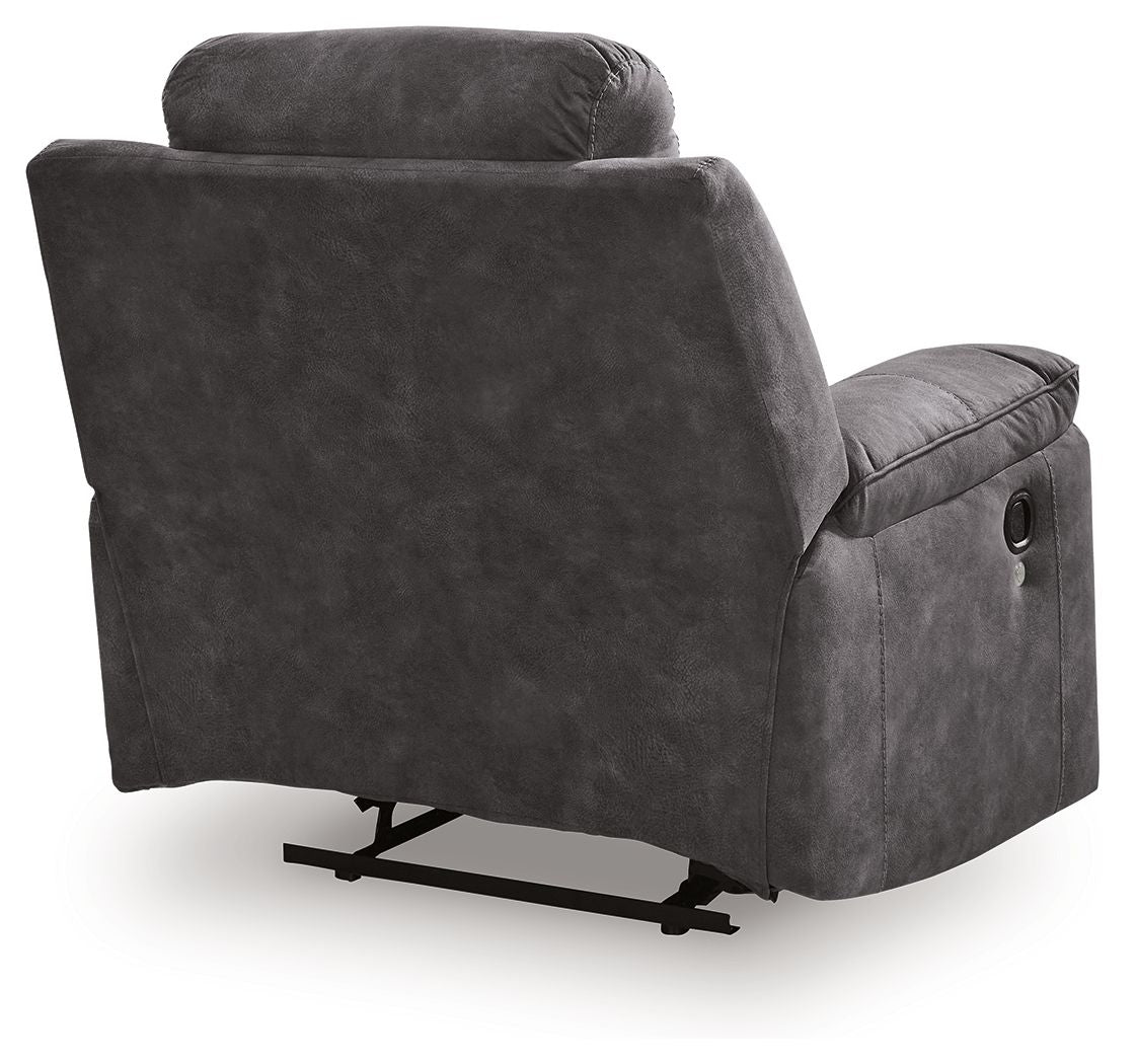 Brysonview - Zero Wall Recliner - Charcoal - R&R Furniture Gallery (Fountain Valley, CA)
