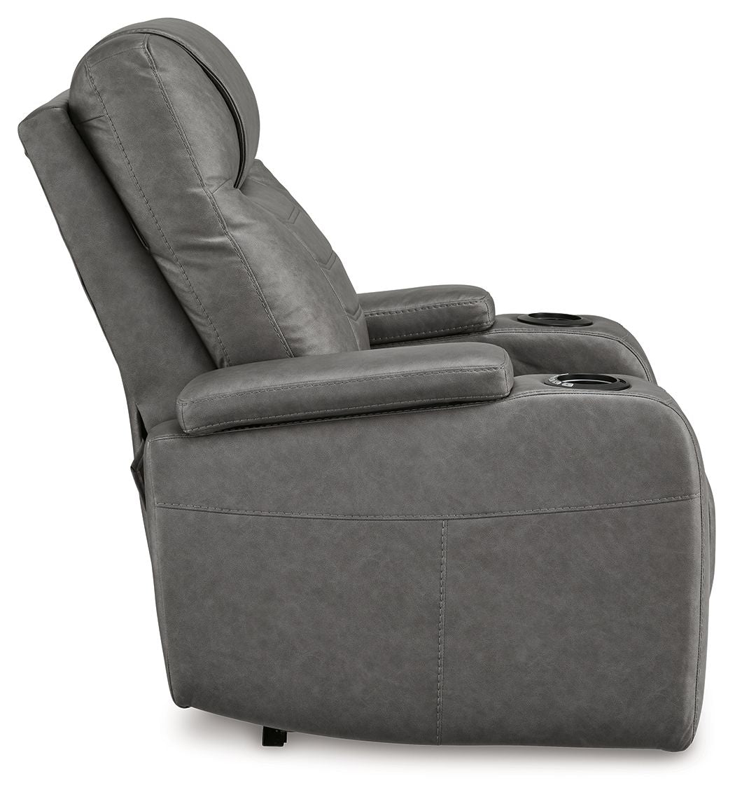 Schooner Rocks - Power Recliner / Adj Headrest - R&R Furniture Gallery (Fountain Valley, CA)