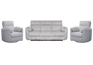 Radius - Power Reclining Sofa Set - R&R Furniture Gallery (Fountain Valley, CA)