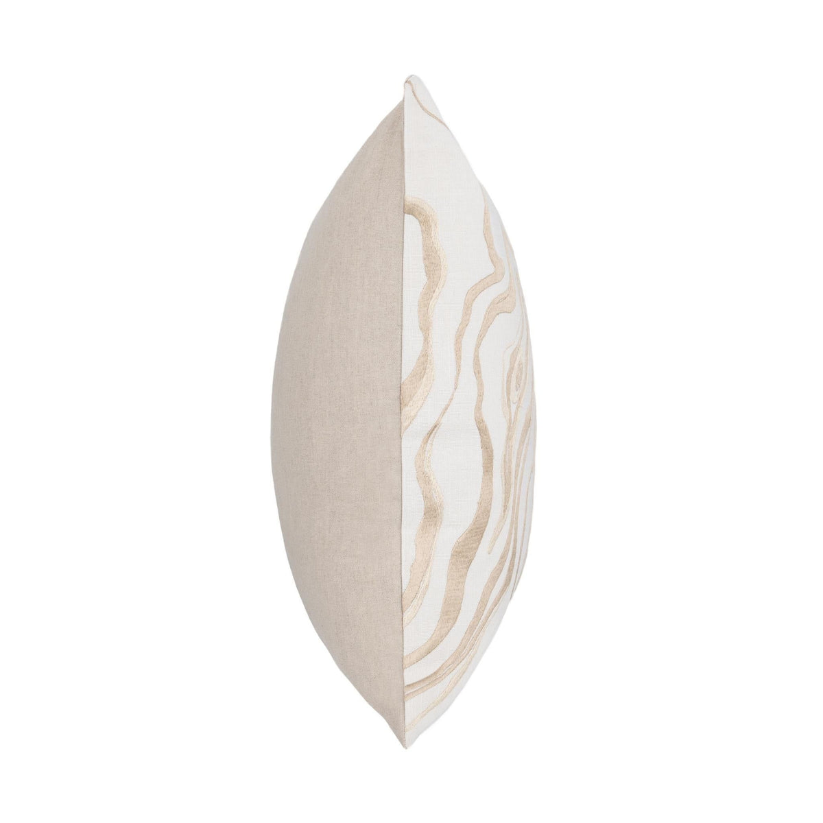 Drift - 22" x 22" Pillow - Ivory / Natural