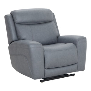 Parker Living Callahan power lift recliner with heat and massage features, upholstered in plush fabric for comfortable seating.
