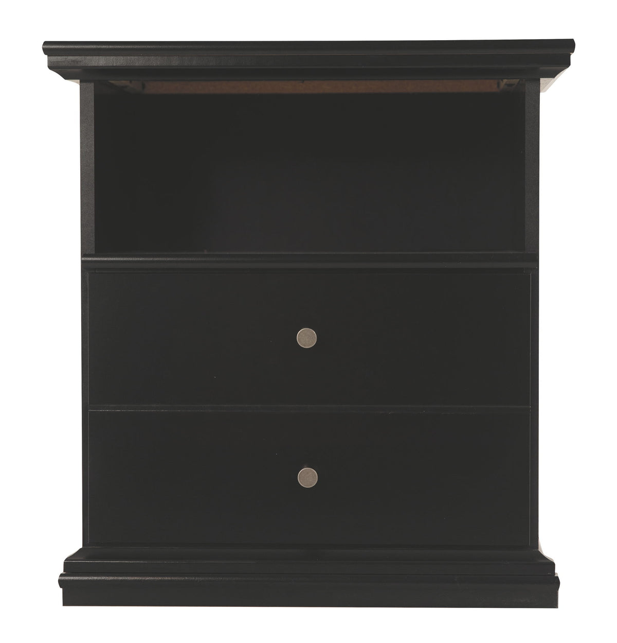 Maribel - One Drawer Night Stand - Black - R&R Furniture Gallery (Fountain Valley, CA)