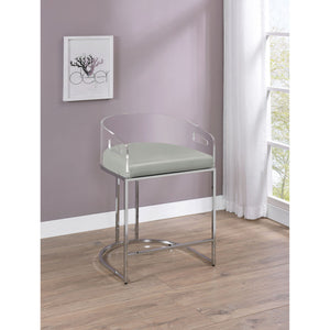 Counter Height Stools (Set of 2) - Gray