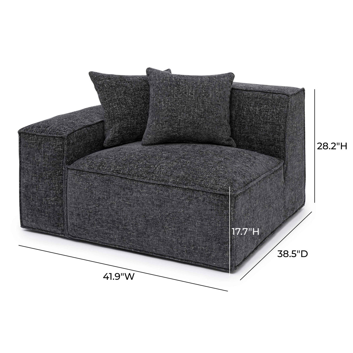 Mindy - LAF Corner Chair - R&R Furniture Gallery (Fountain Valley, CA)
