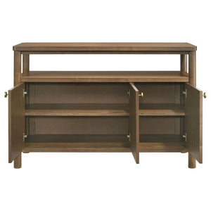 Graham - Sideboard With Open Shelf - Walnut