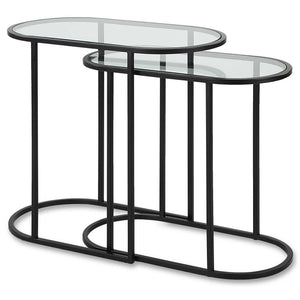 Accent Nesting Tables (Set of 2) - Black