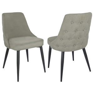 Curved Back Side Chair (Set of 2)