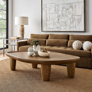 Ring Around - Onyx Table Lamp - Light Brown
