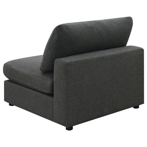 Duncan- Armless Chair With Removable Cushions