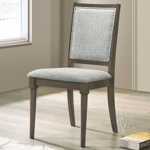 Perkins - Upholstered Dining Side Chair (Set of 2) - Dark Brown