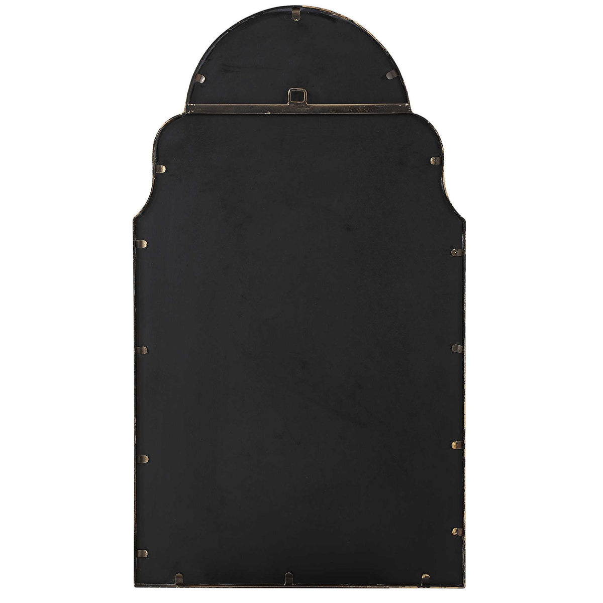 Shaped Arch Top Frame Mirror - Gold Leaf