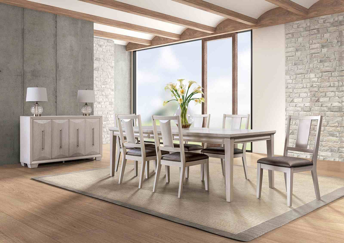 Hinwitz - 7 Pc. Dining Table Set