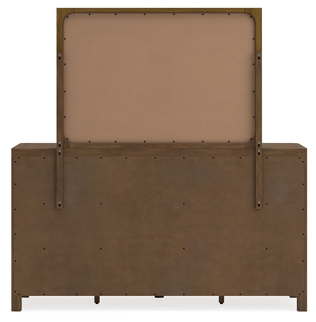 Cabalynn - Dresser And Mirror - Light Brown - R&R Furniture Gallery (Fountain Valley, CA)