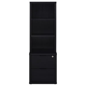 Geary - 3 Piece Wall Unit Bookcase Set With USB Storage
