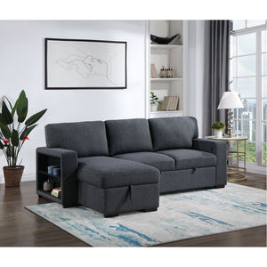 Terrence - Pull Out Sofa Bed - Dark Gray