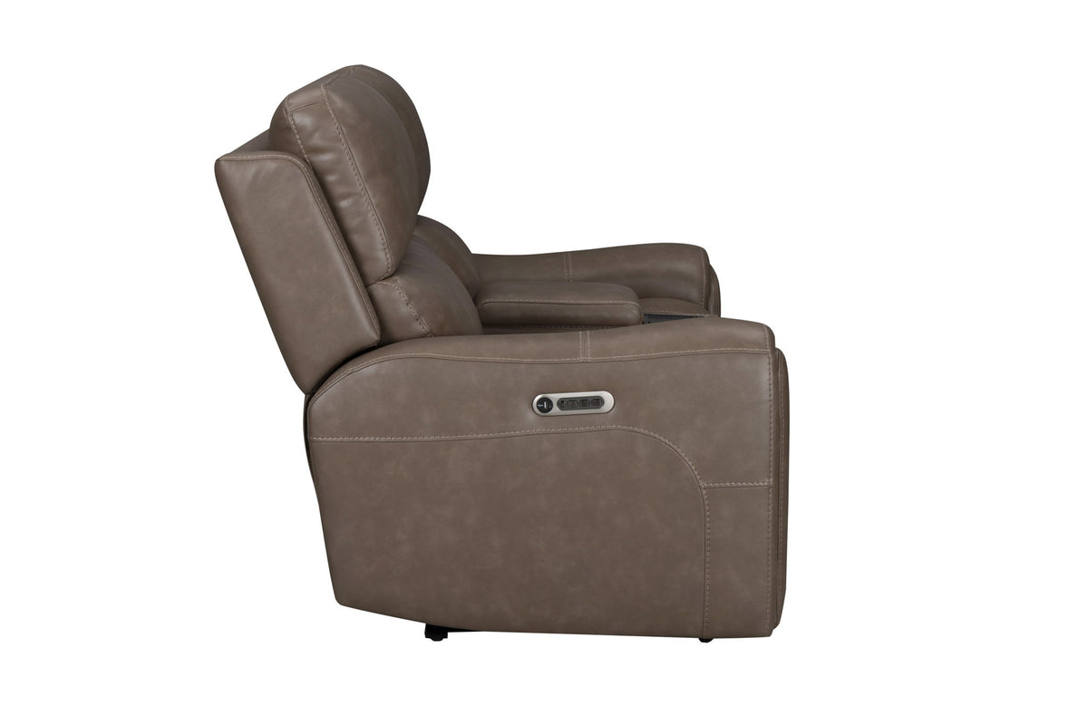 Hancock - Zero Gravity Power Reclining Console Loveseat P3