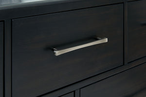 Rowanbeck - One Drawer Night Stand - Black - R&R Furniture Gallery (Fountain Valley, CA)