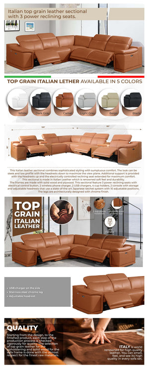 9762 - Power Reclining Sectional - R&R Furniture Gallery (Fountain Valley, CA)
