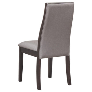 Subtle Curved Silhouette Dining Chair (Set of 2)