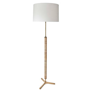 It’S A Wrap - Floor Lamp - Brass / Gold / Woodtone