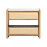 Paige - 2-Drawer Nightstand - Natural Oak - R&R Furniture Gallery (Fountain Valley, CA)