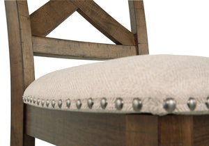 Moriville - Upholstered Barstool (Set of 2) - Beige - R&R Furniture Gallery (Fountain Valley, CA)