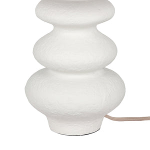 Riviera - Textured Table Lamp - Cream - R&R Furniture Gallery (Fountain Valley, CA)