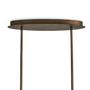 Meandering - 14 Light Pendant