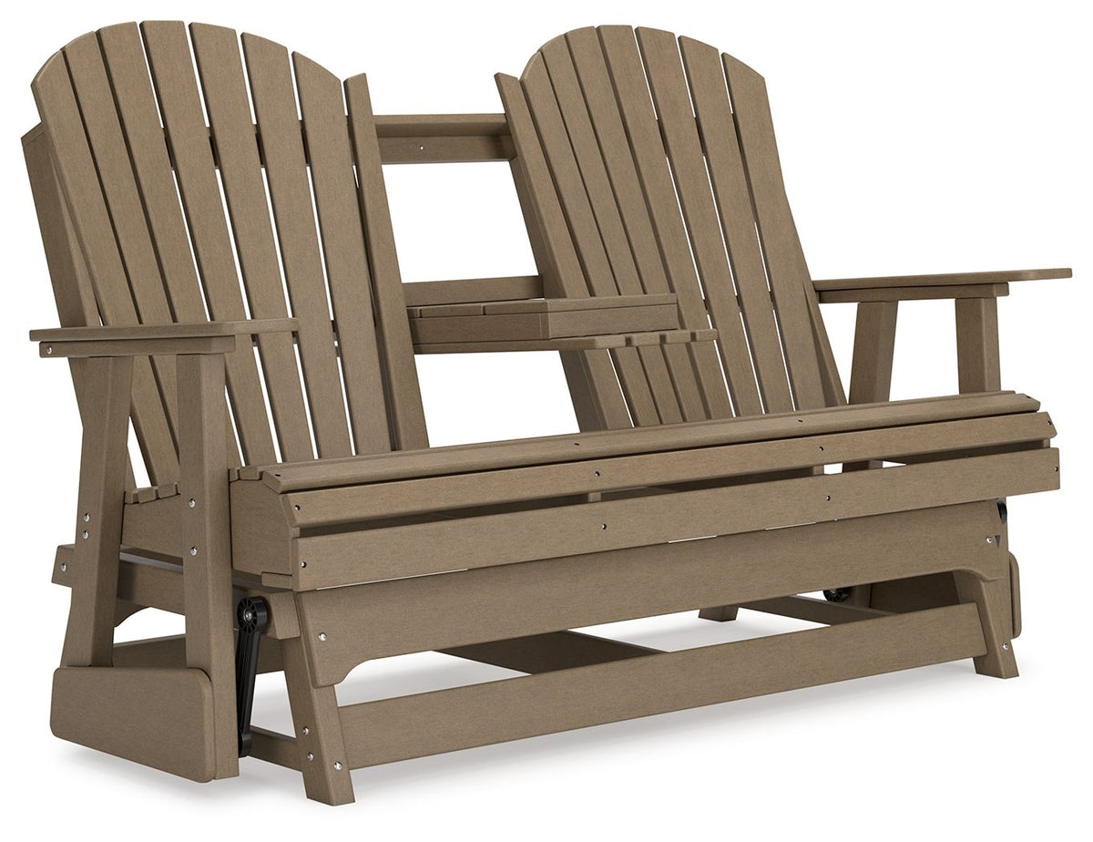 Hyland Wave - Glider Loveseat - R&R Furniture Gallery (Fountain Valley, CA)