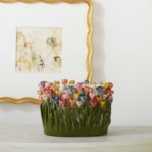 Tulip Symphony - Cachepot - Green