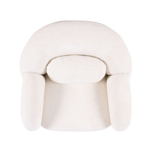 Misty - Knubby Fabric Accent Chair