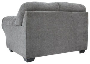 Allmaxx - Loveseat - Pewter - R&R Furniture Gallery (Fountain Valley, CA)