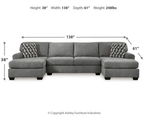 Birkdale Court - Sectional - R&R Furniture Gallery (Fountain Valley, CA)