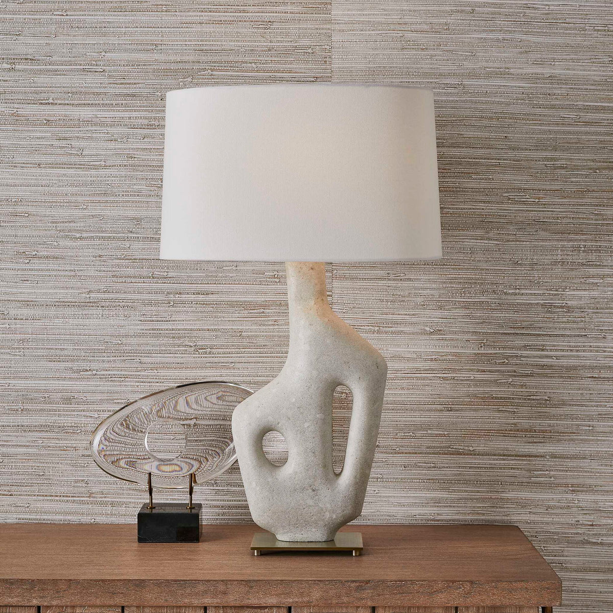 Formation - Table Lamp - Brass / Gold / White