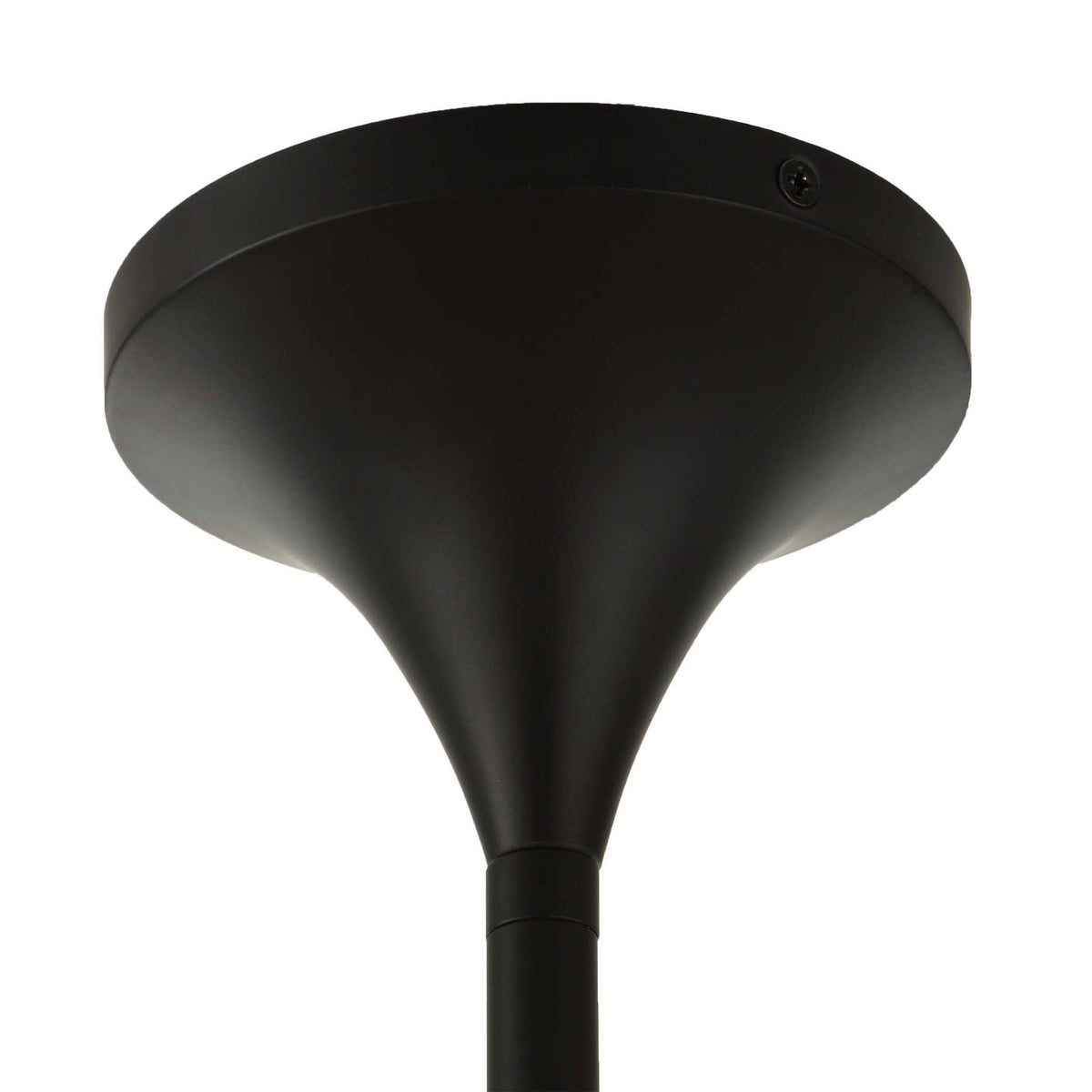 Dewdrop - 1 Light Glass Shade Pendant - Black