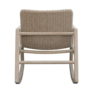 Sumba - Outdoor Wicker Rocking Chair - Gray