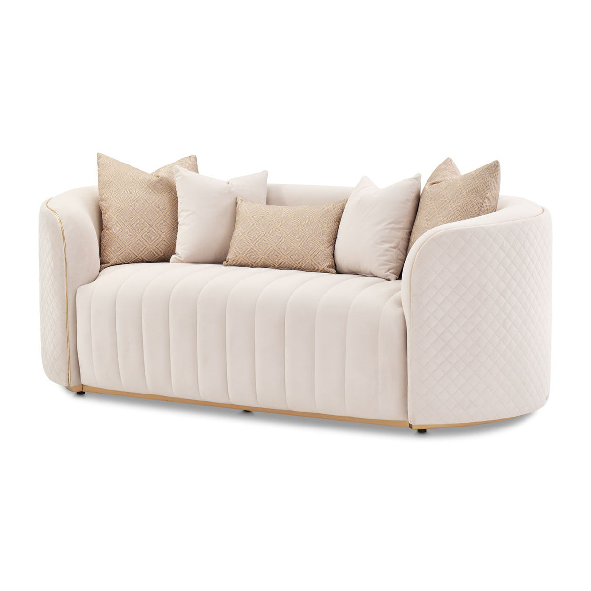 Ariana - Velvet Loveseat - R&R Furniture Gallery (Fountain Valley, CA)