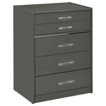 Ayuba - 3 Drawer Makeup Vanity Table With Mirror And Stool