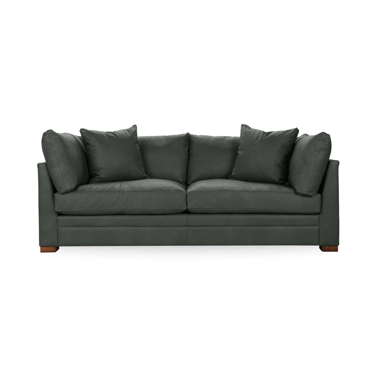 Classic Home Audrey stationary sofa with plush cushions and elegant design, showcasing a comfortable seating area.