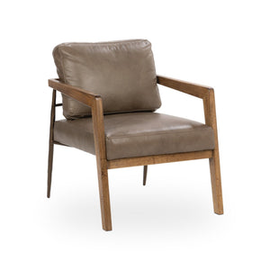 Julia - Accent Chair - Truffle Brown - R&R Furniture Gallery (Fountain Valley, CA)