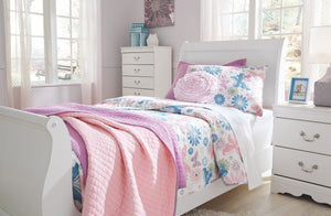 Anarasia - Sleigh Headboard - R&R Furniture Gallery (Fountain Valley, CA)