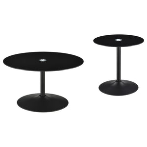 Turpin - 2 Piece Coffee Table Set - Black