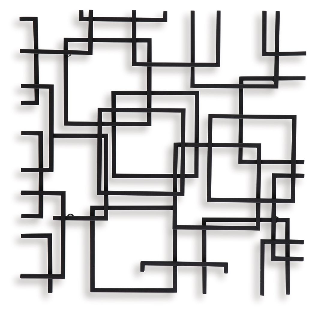 Aadanton - Wall Decor - Black - R&R Furniture Gallery (Fountain Valley, CA)