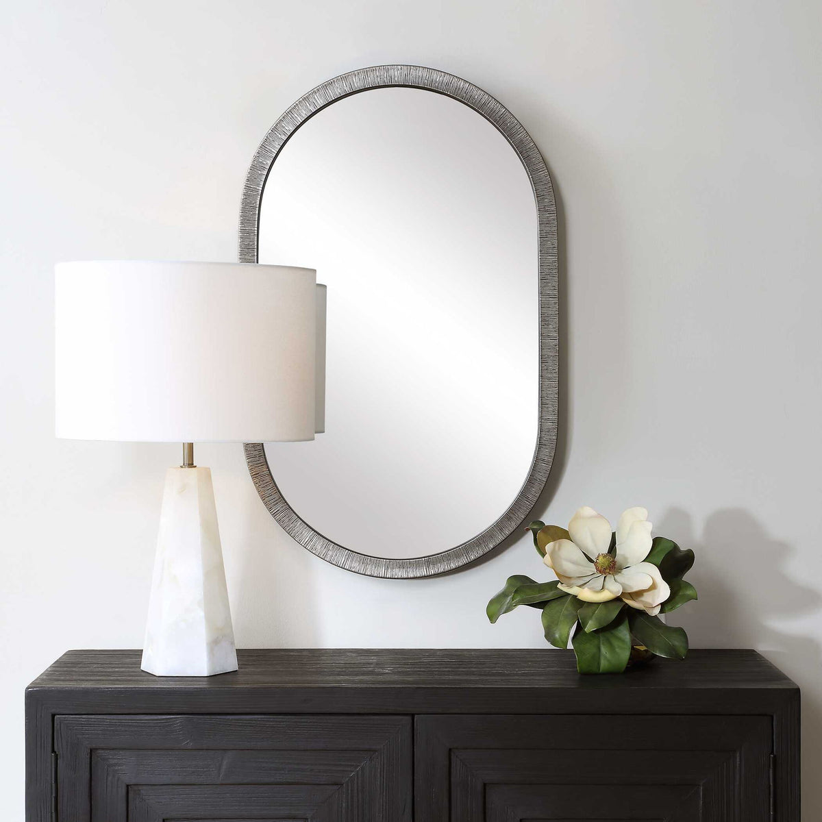 Mirror - Silver / Black